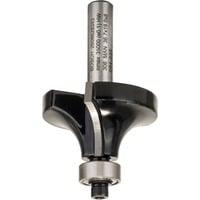 Bosch Professional PRO Wood Abrundfräser, Radius 12mm Schaft Ø 8mm, zweischneidig, Anlaufkugellager
