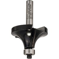 Bosch Professional PRO Wood Abrundfräser, Radius 15mm Schaft Ø 8mm, zweischneidig, Anlaufkugellager