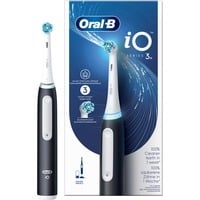 Braun Oral-B iO Series 3, Elektrische Zahnbürste schwarz, Matt Black