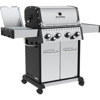 Broil King Gasgrill Baron S 490 IR edelstahl, mit Infrarot-Seitenbrenner und Heckbrenner