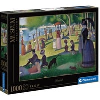 Clementoni Museum Collection: Seurat - Ein Sonntagnachmittag auf der Insel La Grande Jatte, Puzzle 1000 Teile