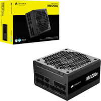 Corsair RM1200e, PC-Netzteil schwarz, 1x 12-Pin High Power GPU, 6x PCIe, Kabelmanagement, 1200 Watt