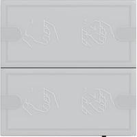 4010337070863 - Di-life - gira Tastsensor knx up anth 2f 2pkt Bussystem knx Busankopplung inklusive 5002028 - anthrazit