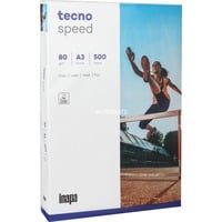 Inapa Tecno Speed 80g 420x297 R, Papier DIN A3 (500 Blatt), 80 g/m²