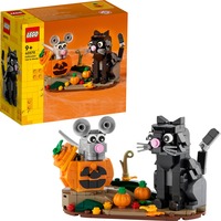 LEGO 40570 Katz & Maus an Halloween, Konstruktionsspielzeug 