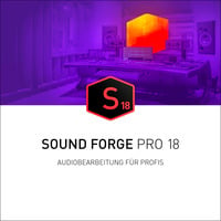 MAGIX SOUND FORGE Pro 18, Multimedia-Software 1 Lizenz