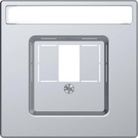 Merten Zentralplatte Einsatz Abdeckung System Design rechteckiger Ausschnitt MEG4250-6036 edelstahl, Retail