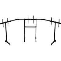 Next Level Racing Freestanding Triple Monitor Stand, Monitorhalterung schwarz, für 81,3-165,1 cm (32"-65") Displays