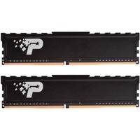 Patriot DIMM 32 GB DDR5-4800 (2x 16 GB) Dual-Kit, Arbeitsspeicher schwarz, PSP532G4800KH1, Premium Signature