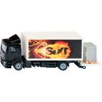 SIKU 1997 SUPER MAN LKW mit Kofferaufbau, Modellfahrzeug 