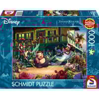 Schmidt Spiele Thomas Kinkade Studios: Disney - Lilo and Stitch Aloha Christmas, Puzzle 1000 Teile