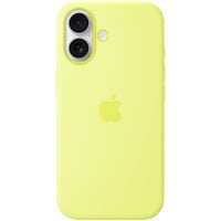 Apple Silikon Case mit MagSafe, Handyhülle neon-gelb, iPhone 17