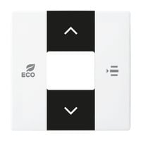 Busch-Jaeger Zentralscheibe alpinws, Abdeckung weiß, Retail