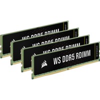 Corsair DIMM 64 GB DDR5-5600 ECC (4x 16 GB) Quad-Kit, Arbeitsspeicher schwarz, CMA64GX5M4B5600C40, WS, INTEL XMP