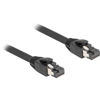 DeLOCK Netzwerkkabel RJ-45 Cat.8.1 S/FTP, bis 40 Gbps schwarz, 2 Meter