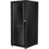 Digitus Netzwerkschrank Dynamic Basic Serie - 600x600 mm (BxT), IT-Schrank schwarz, 26 Höheneinheiten