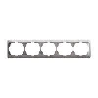 0 Rahmen 5-fach 1725 KA-20 platin, Retail