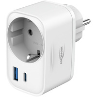 USB-Ladegerät Home Socket HS220 / 3 A / 20 W / 2 Port