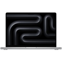 Apple MacBook Pro (14") 2023 CTO, Notebook silber, M3 Pro 18-Core GPU, MacOS, Amerikanisch, 36 cm (14.2 Zoll) & 120 Hz Display, 1 TB SSD