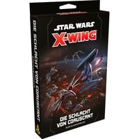 Asmodee Star Wars: X-Wing 2. Edition - Die Schlacht von Coruscant, Tabletop Erweiterung