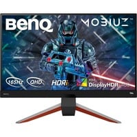 BenQ MOBIUZ EX2710Q, Gaming-Monitor 69 cm (27 Zoll), schwarz/silber, QHD, IPS, AMD Free-Sync, HDR, 165Hz Panel