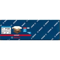 Bosch Professional Expert M480 Netzstruktur-Schleifblatt 115 x 230mm, K120 50 Stück, für Schwingschleifer