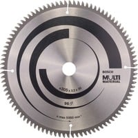Bosch Professional PRO Multi Material Kreissägeblatt, Ø 305mm, 96Z Bohrung 30mm, für Kapp- & Gehrungssägen