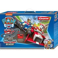 Image of CARRERA GO!!! - PAW Patrol - Ready, Race & Rescue Autorennbahn mit Chase und Marshall, Starterpaket mit Sprungschanze