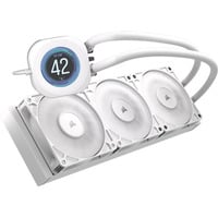 Corsair NAUTILUS 360 RS LCD, Wasserkühlung weiß
