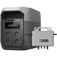 EcoFlow DELTA 3 Max Plus, Powerstation grau/schwarz