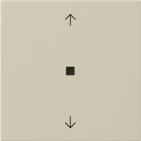 Gira Funk Bedienaufsatz mit Pfeilsymbolen, Fernsteuerung weiß, Retail