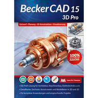 Markt+Technik BeckerCAD 15 - 3D Pro, Grafik, CAD-Software 