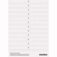 Merten Beschriftungsstreifen für M-SMART-Rahmen weiß, Retail