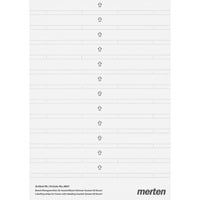 Merten Beschriftungsstreifen für M-SMART-Rahmen weiß, Retail