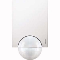 Merten KNX Bewegungsmelder ARGUS 220 pws mit 220 Grad Erfassungswinkel und Busankopplung weiß (matt), Retail