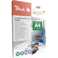 Peach Laminierfolie A4 80mic PP580-22, Folien matt, 100 Stück