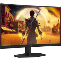 AOC C27G42E, Gaming-Monitor 68.6 cm (27 Zoll), schwarz (matt)/rot, FullHD, Fast-VA, Curved, Adaptive-Sync, HDR, 180Hz Panel