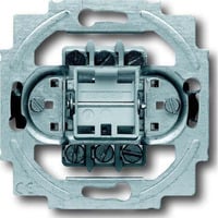 Busch-Jaeger Ausschalter Einsatz dreipolig blau, Retail