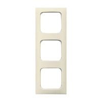 Busch-Jaeger Rahmen drei fach für Kanalabdeckungen 2513-212K-102 weiß, Retail