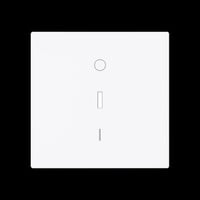 Busch-Jaeger Wippe mit Aufdruck weiß, Retail