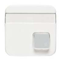 Busch-Jaeger Zentralscheibe mit Beschriftungsfeld, Taster weiß, Retail