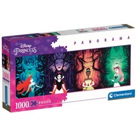 Clementoni Panorama Collection - Disney Princess, Puzzle 1000 Teile