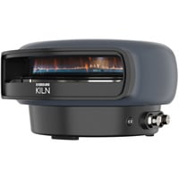 Everdure 2-Brenner Pizzaofen Kiln R desert grey hellgrau, 8,5 kW, für Pizzen bis ca. Ø 40cm, rotierender Pizzastein