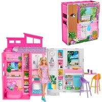 Barbie Ferienhaus Spielset, Kulisse Serie: Barbie Art: Kulisse Altersangabe: ab 36 Monaten