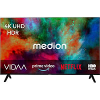 Medion LIFE MD 855200, LED-Fernseher 138.8 cm (55 Zoll), schwarz, UltraHD/4K, VIDAA, PVR