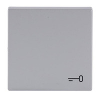 0 Wippe mit Aufdruck aluminium, Retail