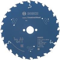 Bosch EXPERT Construct Wood Kreissägeblatt, Ø 160mm, 24Z Bohrung 20mm, für Handkreissägen