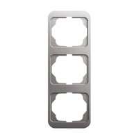 4011395168905 - BJ alpha nea Rahmen 1733-20 3fach platin senkrecht