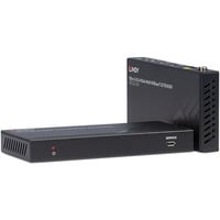 Lindy HDMI 4K60 HDBaseT Extender, HDMI Verlängerung schwarz, 150m, Cat.6