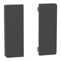 Merten Tastsensor zweifach, Typ MEG6192-6034, Abdeckung und Bedienelement für Installationsschalterprogramme, Wippe anthrazit, Retail